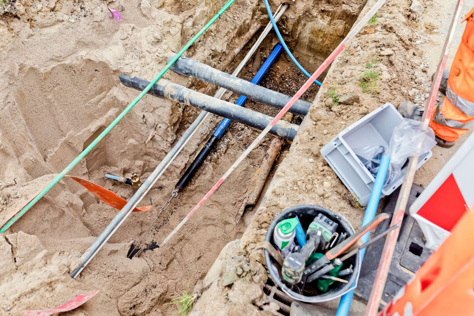 Ledningsinformationer på kort