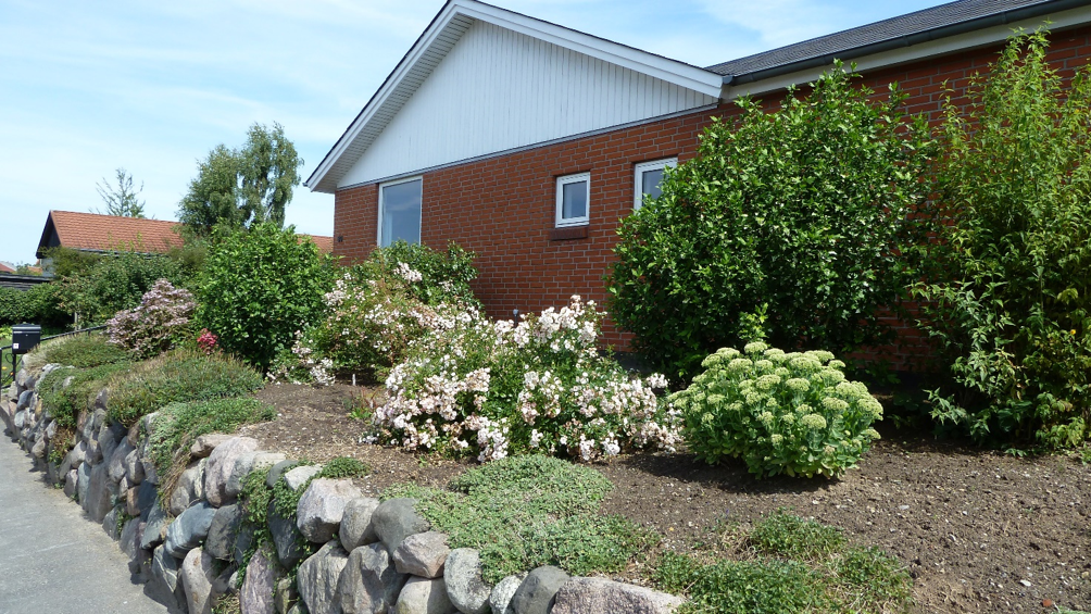 LAR Løsning Med Blomster I Forhaven