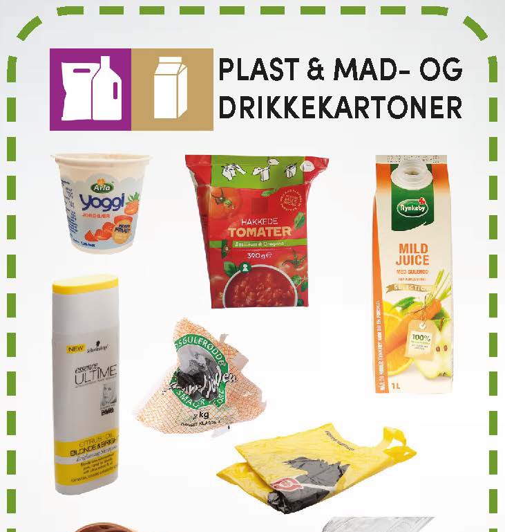 Plast og mad- & drikkekartoner