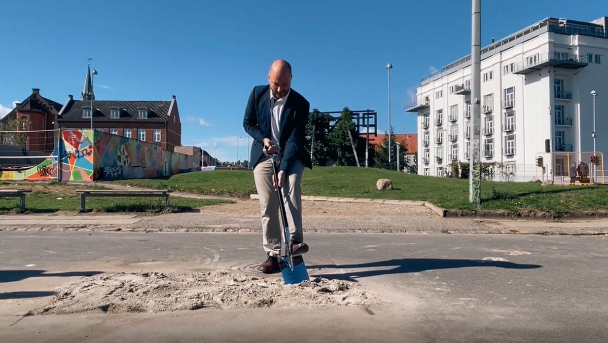 Første spadestik - september 2022