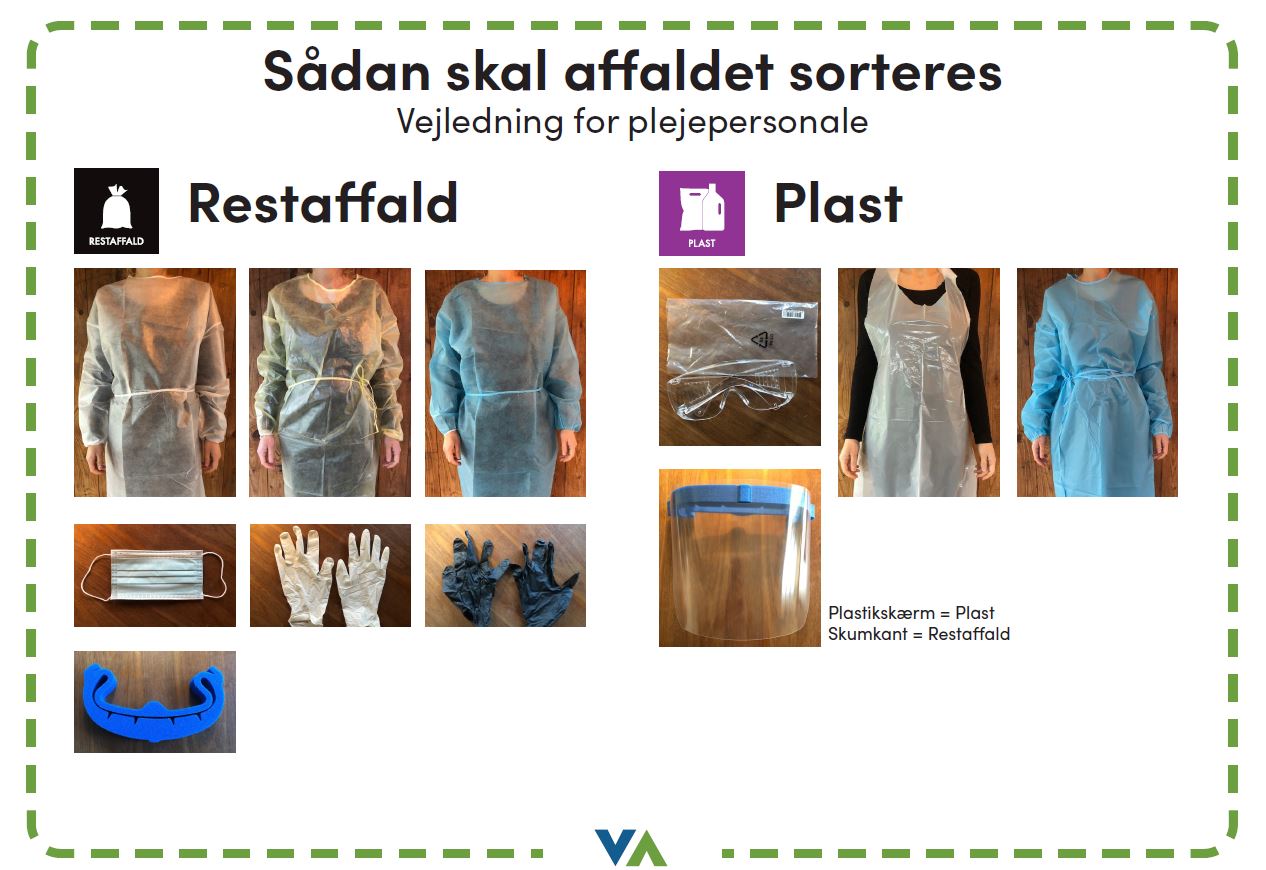 Sorteringsvejledning for plejepersonale