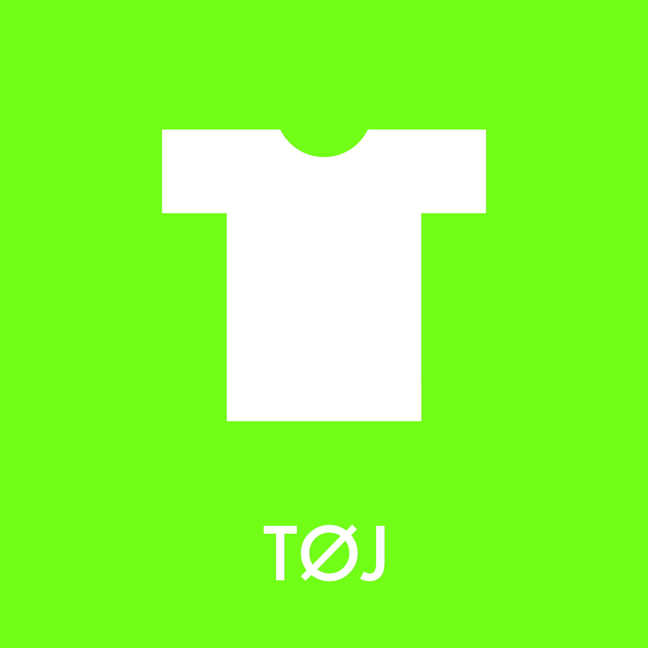 Piktogram for tøj
