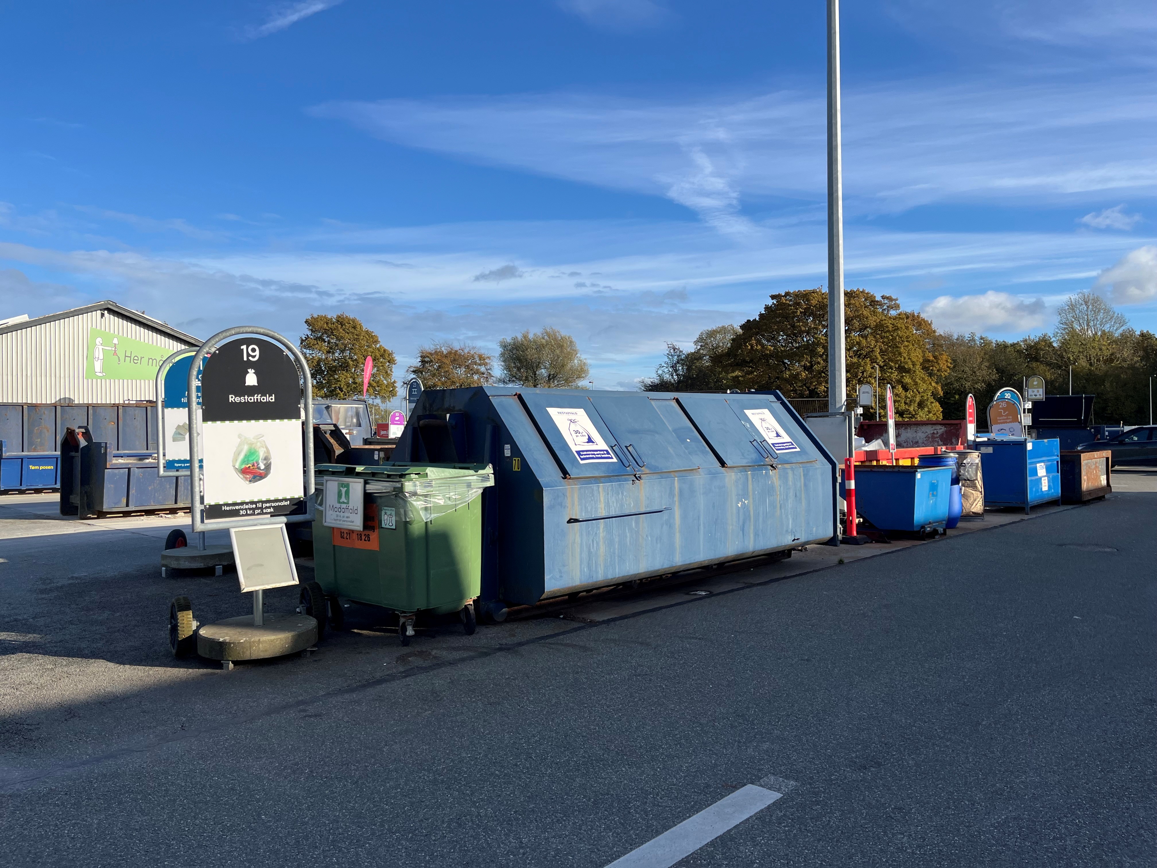 Genbrugsstationen i Svendborg forbedres