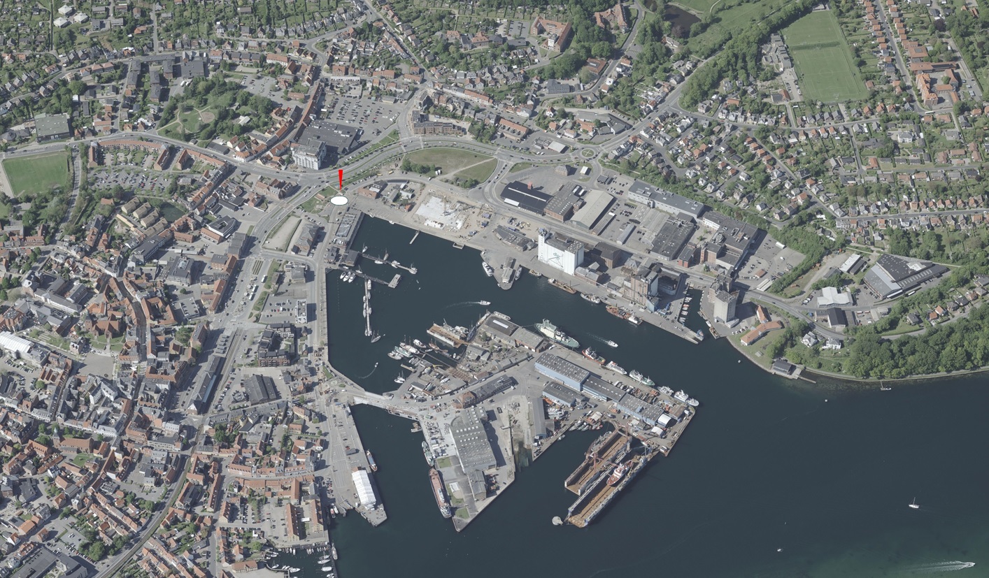 Kort Ny Hovedpumpestation Ved Havnen