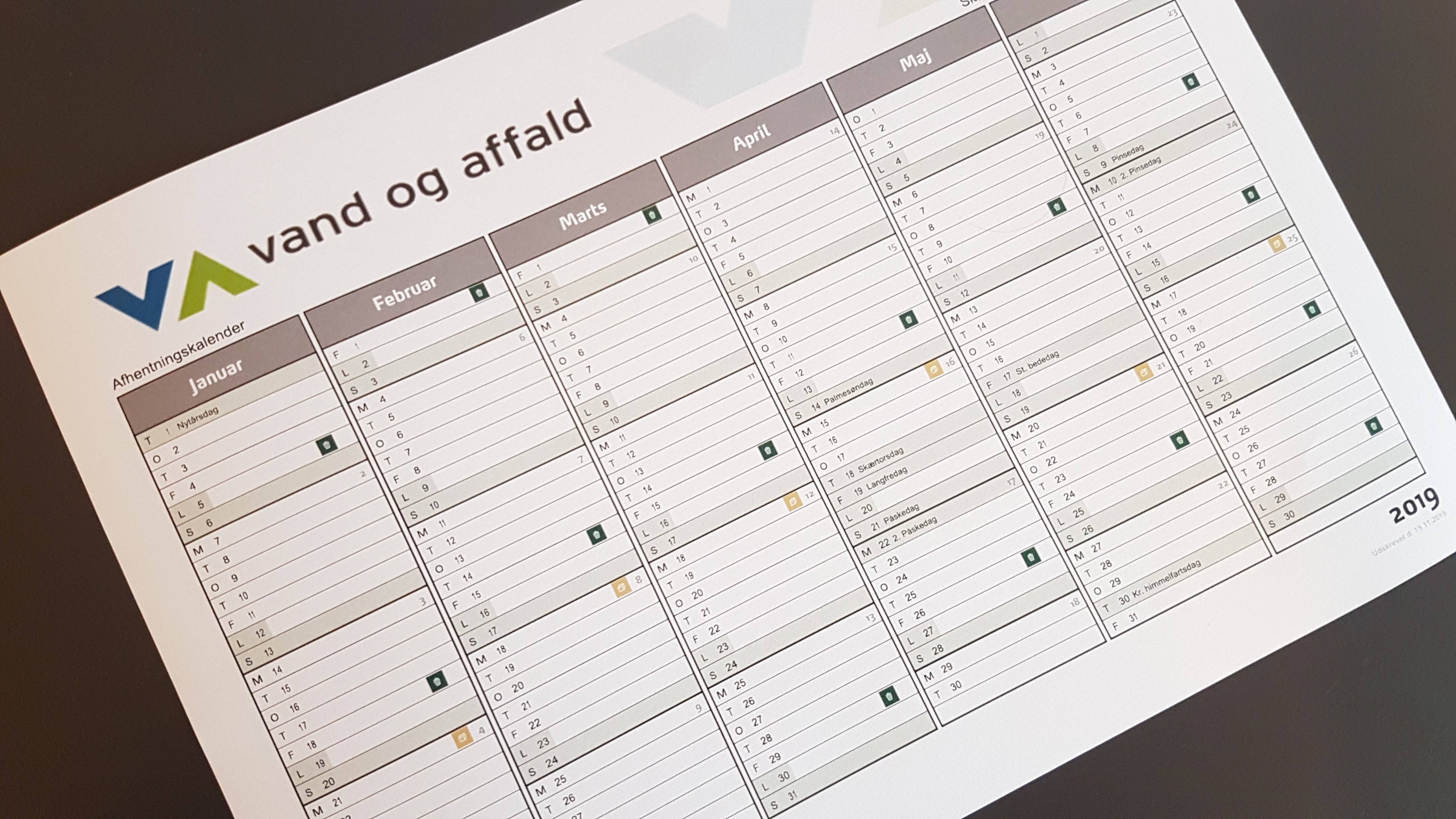 Print din tømmekalender